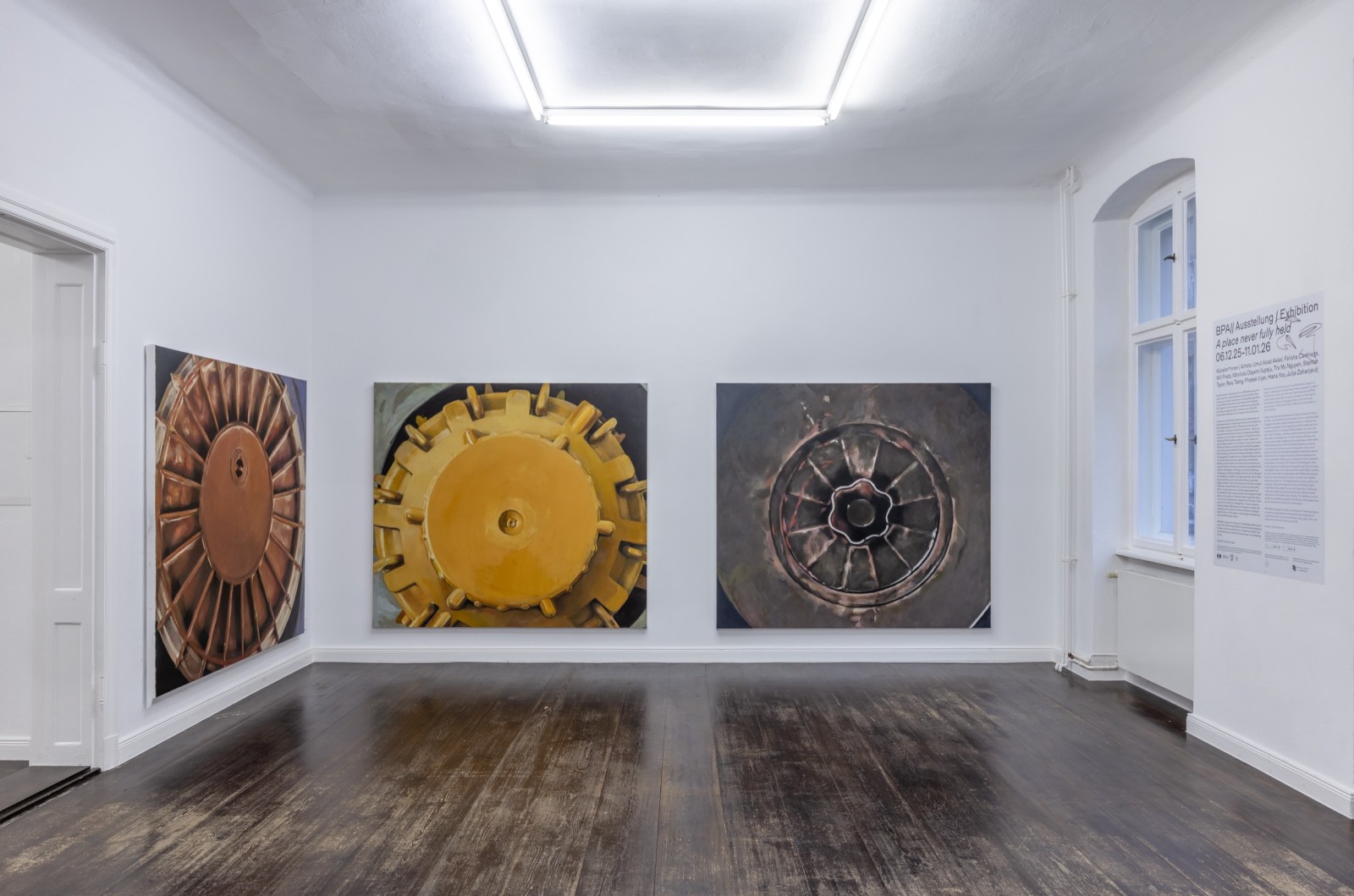BPA// Exhibition A place never fully held, installation view | KW Institute for Contemporary Art, Berlin | 2025 | Photo: David von Becker
